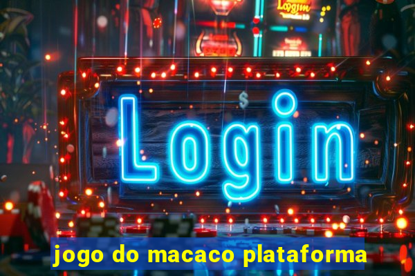 jogo do macaco plataforma